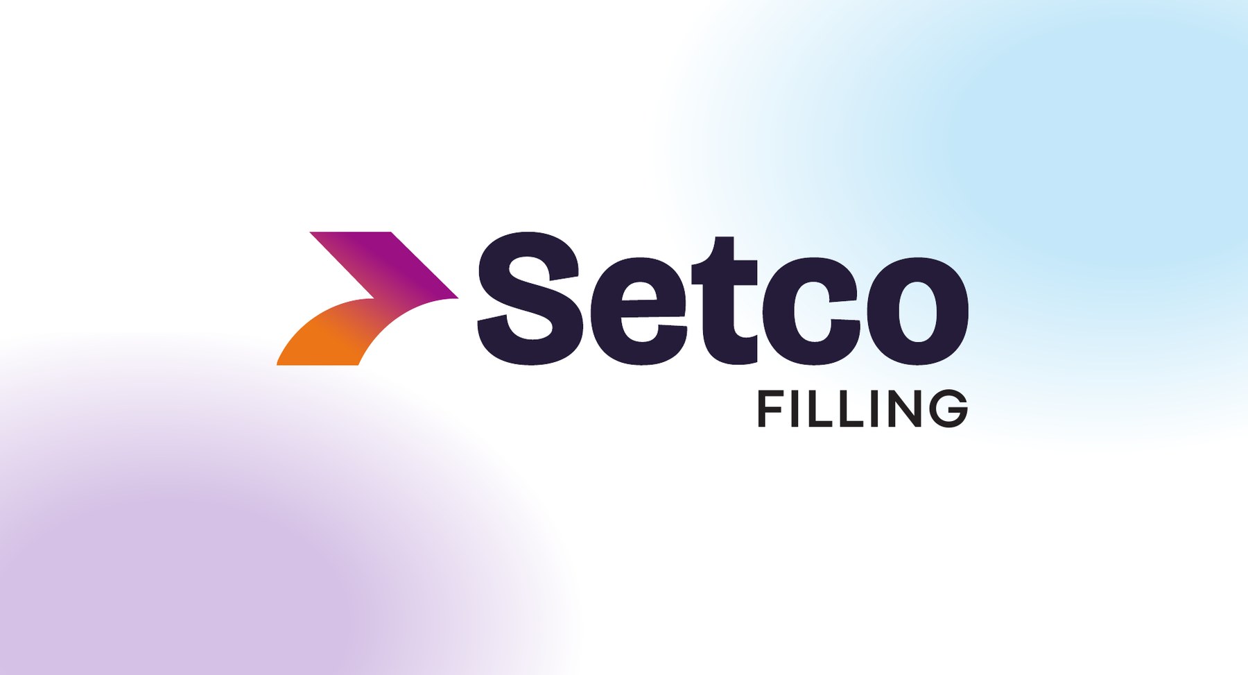 SetCo Filling primary logo in full colour on white